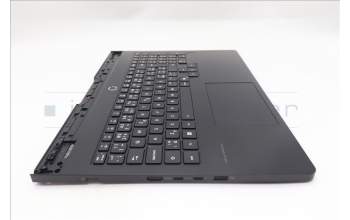 Lenovo 5CB1S76712 C-Cover with keyboard, Czech Slovakian, Eclipse Black, RGB Backlight, UK