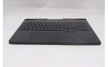 Lenovo 5CB1S76717 C-Cover with keyboard, French, Eclipse Black, RGB Backlight, US
