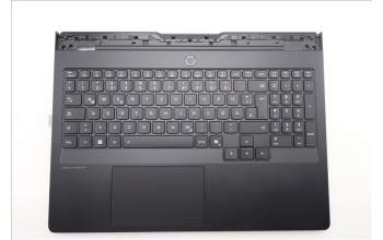 Lenovo 5CB1S76719 C-Cover with keyboard, German, Eclipse Black, RGB Backlight, UK