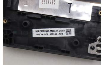 Lenovo 5CB1S80248 C-Cover with keyboard, Nordic, Eclipse Black, RGB Backlight, UK