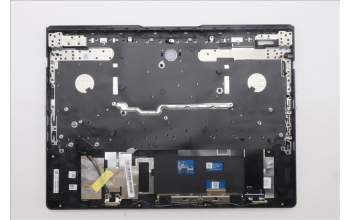 Lenovo 5CB1S80257 C-Cover with keyboard, Ukraine, Eclipse Black, RGB Backlight, US