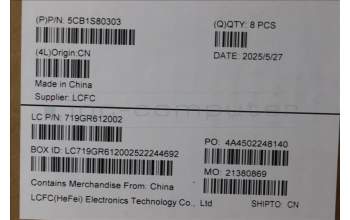 Lenovo 5CB1S80303 A-Cover, 21U0