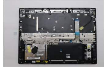 Lenovo 5CB1S82728 C-Cover with keyboard, Danish, Luna Grey, Non-FingerPrint, UK