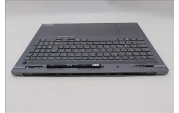 Lenovo 5CB1S82737 C-Cover with keyboard, Hungarian, Luna Grey, Non-FingerPrint, UK