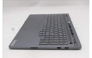 Lenovo 5CB1S82739 C-Cover with keyboard, Italian, Luna Grey, Non-FingerPrint, UK