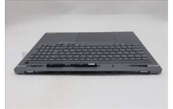 Lenovo 5CB1S82741 C-Cover with keyboard, Nordic, Luna Grey, Non_FingerPrint