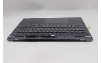 Lenovo 5CB1S82745 C-Cover with keyboard, UK English, Luna Grey, Non-FingerPrint, UK