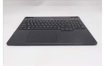 Lenovo 5CB1S82769 C-Cover with keyboard, Arabic, Eclipse Black, RGB Backlight, Anodizing Sandblasting, US