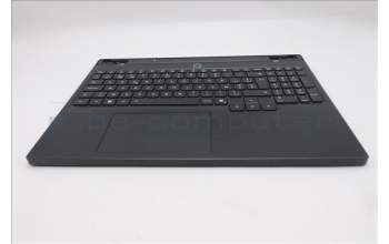 Lenovo 5CB1S82770 C-Cover with keyboard, Belgian, Eclipse Black, RGB Backlight, Anodizing Sandblasting, UK
