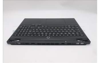 Lenovo 5CB1S82777 C-Cover with keyboard, French Arabic, Eclipse Black, RGB Backlight, Anodizing Sandblasting, UK