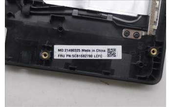 Lenovo 5CB1S82780 C-Cover with keyboard, Greek, Eclipse Black, RGB Backlight, Anodizing Sandblasting