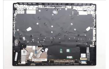 Lenovo 5CB1S82781 C-Cover with keyboard, Hebrew, Eclipse Black, RGB Backlight, Anodizing Sandblasting, US