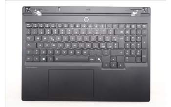 Lenovo 5CB1S82784 C-Cover with keyboard, Italian, Eclipse Black, RGB Backlight, Anodizing Sandblasting