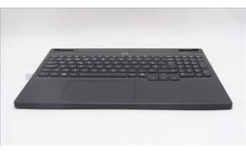 Lenovo 5CB1S82789 C-Cover with keyboard, Portuguese, Eclipse Black, RGB Backlight, Anodizing Sandblasting, UK