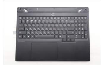 Lenovo 5CB1S82790 C-Cover with keyboard, Russian, Eclipse Black, RGB Backlight, Anodizing Sandblasting