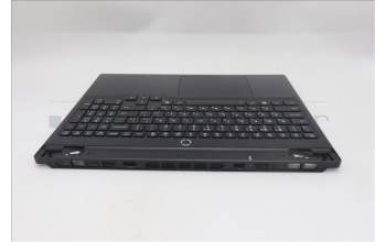 Lenovo 5CB1S82790 C-Cover with keyboard, Russian, Eclipse Black, RGB Backlight, Anodizing Sandblasting
