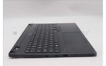Lenovo 5CB1S82828 C-Cover with keyboard, Ukraine, Eclipse Black, RGB Backlight, Anodizing Sandblasting, US
