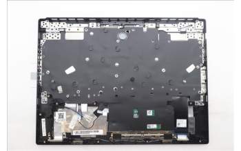Lenovo 5CB1S82832 C-Cover with keyboard, Bulgarian, Eclipse Black, Anodizing Sandblasting