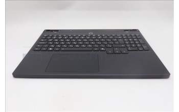 Lenovo 5CB1S82832 C-Cover with keyboard, Bulgarian, Eclipse Black, Anodizing Sandblasting