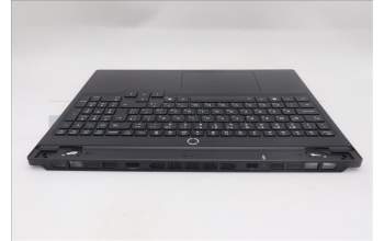 Lenovo 5CB1S82832 C-Cover with keyboard, Bulgarian, Eclipse Black, Anodizing Sandblasting