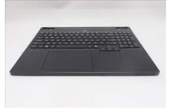 Lenovo 5CB1S82834 C-Cover with keyboard, English, Eclipse Black, Anodizing Sandblasting