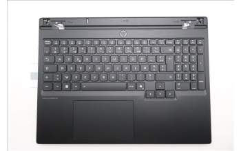 Lenovo 5CB1S82836 C-Cover with keyboard, French, Eclipse Black, Anodizing Sandblasting, US