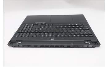 Lenovo 5CB1S82836 C-Cover with keyboard, French, Eclipse Black, Anodizing Sandblasting, US
