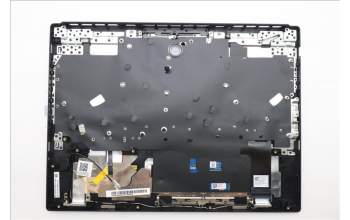 Lenovo 5CB1S82848 C-Cover with keyboard, Nordic, Eclipse Black, Anodizing Sandblasting, UK