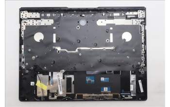 Lenovo 5CB1S87238 C-Cover with keyboard, US English Euro, Eclipse Black, White Backlight