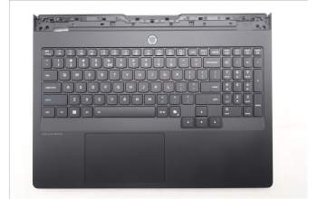 Lenovo 5CB1S87238 C-Cover with keyboard, US English Euro, Eclipse Black, White Backlight
