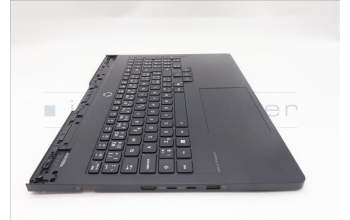 Lenovo 5CB1S87266 C-Cover with keyboard, Czech Slovakian, Eclipse Black, RGB Backlight