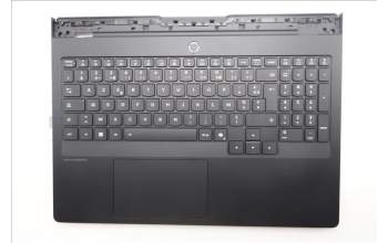 Lenovo 5CB1S87271 C-Cover with keyboard, French, Eclipse Black, RGB Backlight