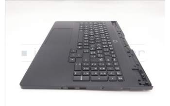 Lenovo 5CB1S87272 C-Cover with keyboard, French Arabic, Eclipse Black, RGB Backlight, UK