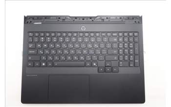 Lenovo 5CB1S87275 C-Cover with keyboard, Hebrew, Eclipse Black, RGB Backlight