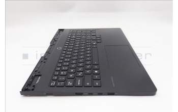 Lenovo 5CB1S87275 C-Cover with keyboard, Hebrew, Eclipse Black, RGB Backlight, US