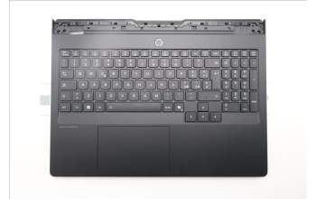 Lenovo 5CB1S87278 C-Cover with keyboard, Italian, Eclipse Black, RGB Backlight, UK