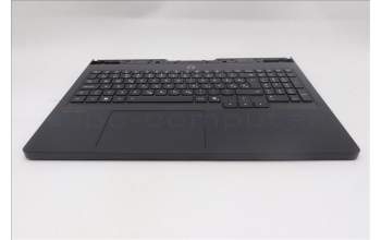 Lenovo 5CB1S87558 C-Cover with keyboard, Slovenian, Eclipse Black, RGB Backlight
