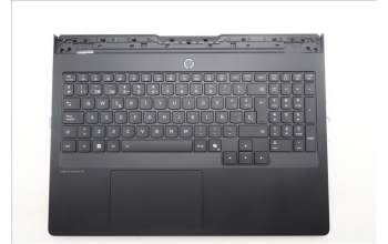 Lenovo 5CB1S87559 C-Cover with keyboard, Spanish, Eclipse Black, RGB Backlight, UK