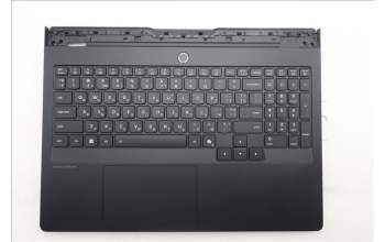Lenovo 5CB1S87564 C-Cover with keyboard, Ukraine, Eclipse Black, RGB Backlight