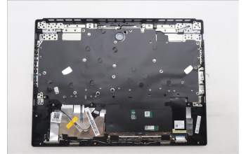 Lenovo 5CB1S89876 C-Cover with keyboard, Czech Slovakian, Eclipse Black, RGB Backlight, Anodizing Sandblasting