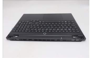 Lenovo 5CB1S89876 C-Cover with keyboard, Czech Slovakian, Eclipse Black, RGB Backlight, Anodizing Sandblasting