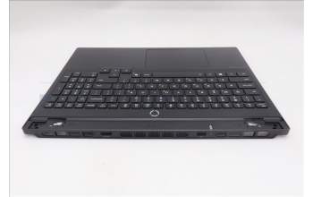 Lenovo 5CB1S89883 C-Cover with keyboard, Greek, Eclipse Black, RGB Backlight, Anodizing Sandblasting