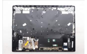 Lenovo 5CB1S89883 C-Cover with keyboard, Greek, Eclipse Black, RGB Backlight, Anodizing Sandblasting