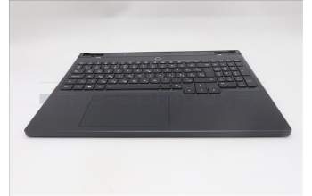 Lenovo 5CB1S89885 C-Cover with keyboard, Hungarian, Eclipse Black, RGB Backlight, Anodizing Sandblasting