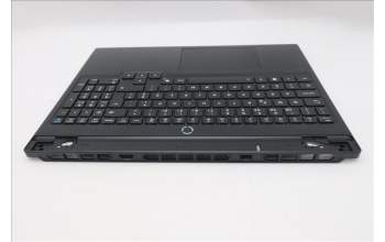 Lenovo 5CB1S89892 C-Cover with keyboard, Portuguese, Eclipse Black, RGB Backlight, Anodizing Sandblasting, UK