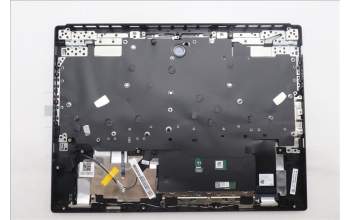 Lenovo 5CB1S89896 C-Cover with keyboard, Switzerland, Eclipse Black, RGB Backlight, Anodizing Sandblasting