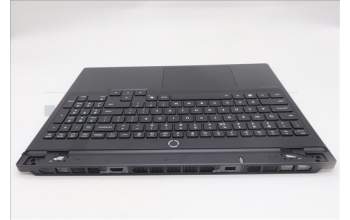 Lenovo 5CB1S89908 C-Cover with keyboard, US English Euro, Eclipse Black, White Backlight, Anodizing Sandblasting, US