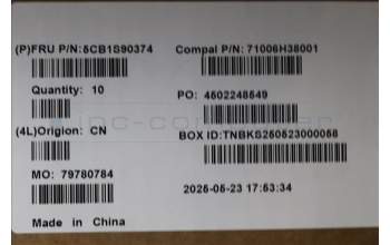 Lenovo 5CB1S90374 Lower Case, 83JH