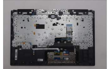 Lenovo 5CB1S90380 C-Cover with keyboard, US English Euro, Luna Grey, White Backlight