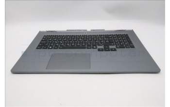 Lenovo 5CB1S90398 C-Cover with keyboard, Hungarian, Luna Grey, White Backlight
